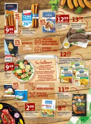 Gazetka promocyjna Auchan - Gazetka Wielkie majowe odkrycia cenowe Hipermarket Auchan - Gazetka - ważna od 02.05 do 02.05.2023 - strona 9 - produkty: Mozzarella, Kurczak, Kiełbaski śląskie, Bell, Camembert, Morliny, Kaszanka, Grill, Kasza, Kiełbasa