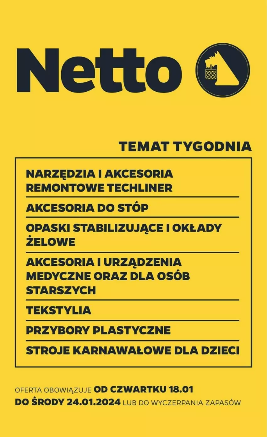 Gazetka promocyjna Netto - ważna 18.01 do 24.01.2024 - strona 1 - produkty: Gra