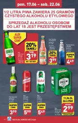 Gazetka promocyjna Aldi - Pełna oferta - Gazetka - ważna od 22.06 do 22.06.2024 - strona 10 - produkty: Piwa, Piwo, Koc, Gra, Somersby, Okocim