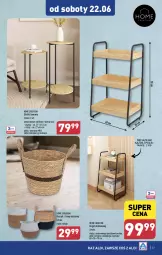 Gazetka promocyjna Aldi - Pełna oferta - Gazetka - ważna od 22.06 do 22.06.2024 - strona 37 - produkty: Sos, Stolik, Kosz, Regał