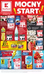 Gazetka promocyjna Kaufland - Mocny Start - Gazetka - ważna od 02.08 do 02.08.2023 - strona 1 - produkty: Piec, Kurczak, Krakus, Ser, Gra, Ręcznik kuchenny, Papryka czerwona, Papryka, Kawa mielona, Kawa, Ręcznik, Prima, Olej rzepakowy, Woda mineralna, Arbuz, Woda, Waga, Masło, Olej, Mleko