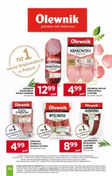 Gazetka promocyjna Stokrotka - Supermarket - Gazetka - ważna od 20.05 do 20.05.2026 - strona 14 - produkty: Kiełbasa krakowska, Kiełbasa, Olewnik, HP