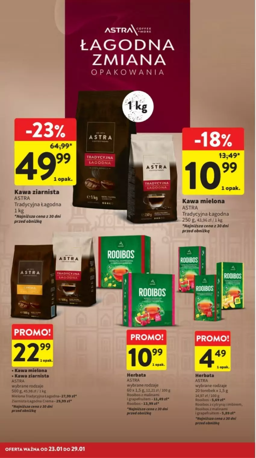 Gazetka promocyjna Intermarche - ważna 23.01 do 29.01.2025 - strona 13 - produkty: Gra, Herbata, Kawa, Kawa mielona, Kawa ziarnista