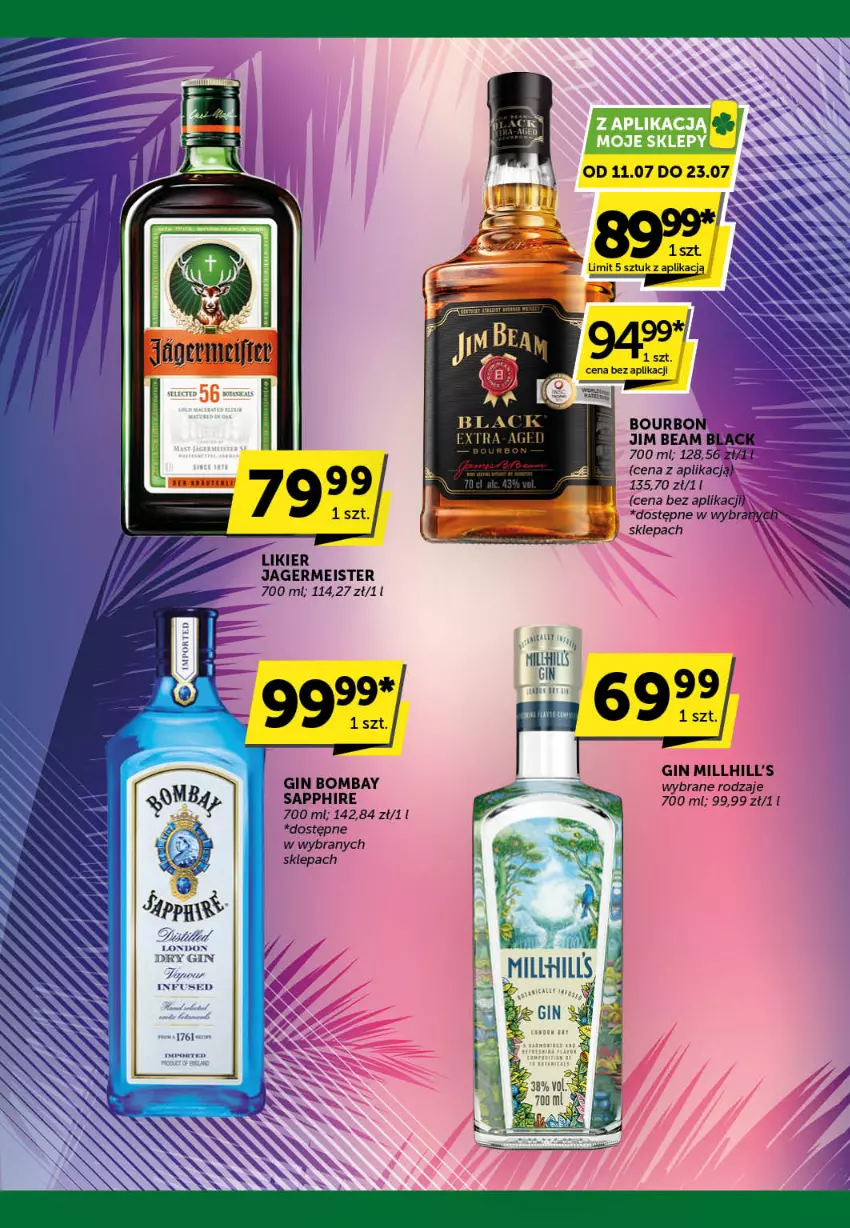 Gazetka promocyjna ABC - ważna 11.07 do 23.07.2024 - strona 3 - produkty: Bourbon, Gin, Jagermeister, Jim Beam, Lack, Likier, Por