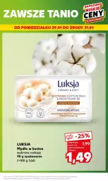 Gazetka promocyjna Kaufland - Gazetka - ważna od 31.01 do 31.01.2024 - strona 28 - produkty: Mleczko, Mydło, Luksja