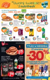 Gazetka promocyjna Stokrotka - Market - Gazetka - ważna od 30.06 do 30.06.2021 - strona 10 - produkty: Tchibo, Domestos, Top, Ser, Węgiel drzewny, Kawa ziarnista, Kawa mielona, Kawa, Karp, Przyprawy, Serek, Tchibo Family, Grill, Kamis, Kiełbasa, Almette, Knorr, Kiełbasa śląska, Fa