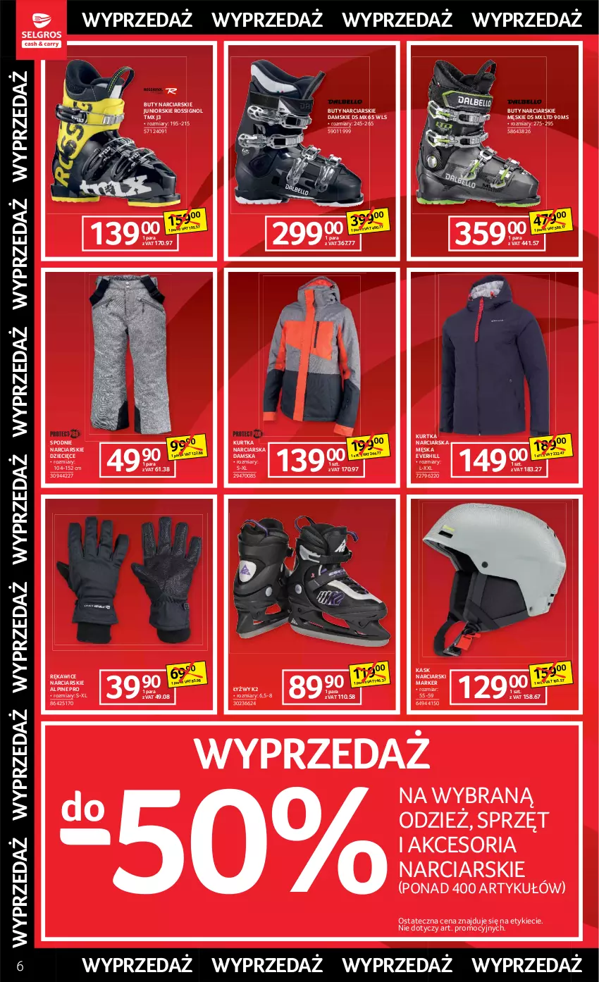 Gazetka promocyjna Selgros - Katalog wyprzedaż - ważna 05.11.2020 do 14.02.2021 - strona 6