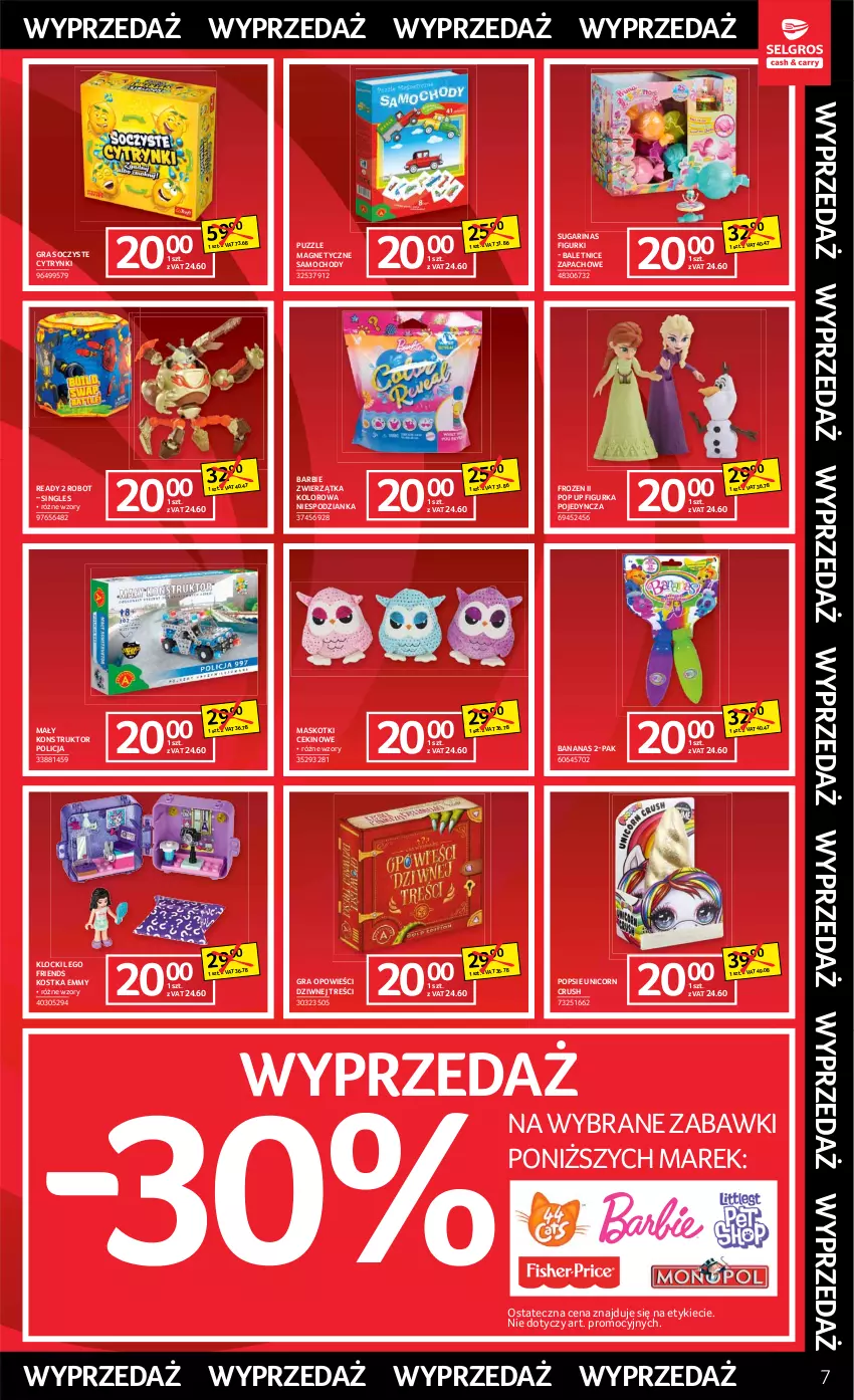 Gazetka promocyjna Selgros - Katalog wyprzedaż - ważna 05.11.2020 do 14.02.2021 - strona 7