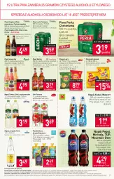 Gazetka promocyjna Stokrotka - Supermarket - Gazetka - ważna od 14.02 do 14.02.2024 - strona 18 - produkty: Piwa, Piwo, Dawtona, Książęce, Warzywa, Sok, Lajkonik, Por, Mus, Gra, 7up, Somersby, Chipsy, Mirinda, Warka, Perła, Pepsi, Fortuna, Kubuś Waterrr, Owoce, Kubuś, Lay’s, Napój, Mięso, Lech Premium