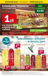 Gazetka promocyjna Stokrotka - Supermarket - Gazetka - ważna od 14.02 do 14.02.2024 - strona 5 - produkty: Warzywa, Sok, Por, Lemoniada, Rama, Zdrowie, Tran, Czekolada, Smoothie, Owoce, Mięso