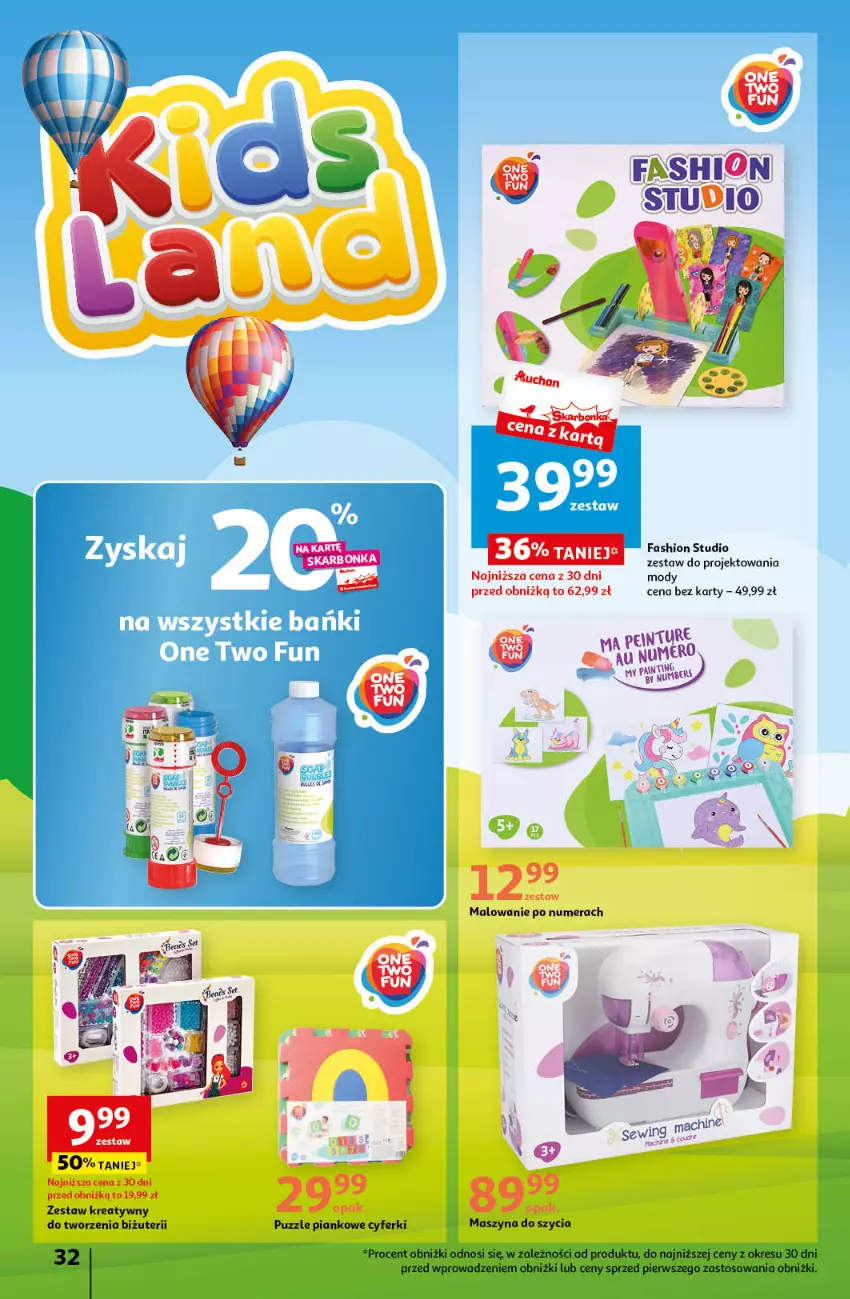 Gazetka promocyjna Auchan - Gazetka Sezonowe korzyści Hipermarket Auchan - ważna 31.08 do 06.09.2023 - strona 32 - produkty: Fa, Puzzle