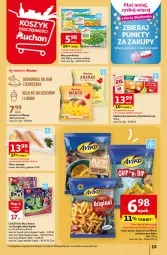 Gazetka promocyjna Auchan - Gazetka Sezonowe korzyści Hipermarket Auchan - Gazetka - ważna od 06.09 do 06.09.2023 - strona 15 - produkty: Kurczak, Glazura, Warzywa, Ser, Kawa, Kosz, Filet z mintaja, Paluszki rybne, Lody, Disney, Deser, Mintaj, Lazur, Hortex