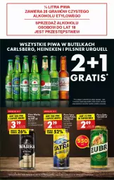 Gazetka promocyjna Biedronka - W tym tygodniu - Gazetka - ważna od 16.11 do 16.11.2022 - strona 53 - produkty: Piwa, Piwo, Sok, Por, Gra, Heineken, Warka, Tatra, Pilsner Urquell, Carlsberg, Robot