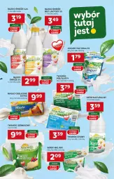 Gazetka promocyjna Stokrotka - Supermarket - Gazetka - ważna od 07.08 do 07.08.2024 - strona 18 - produkty: Serek wiejski, Jogurt naturalny, Ser, Twaróg, Jogurt, Kefir naturalny, Serek, Farm Milk, Masło, Kefir, Mleko, Fa