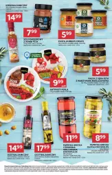 Gazetka promocyjna Stokrotka - Supermarket - Gazetka - ważna od 07.08 do 07.08.2024 - strona 25 - produkty: Hummus, Warzywa, Top, Sos, Ser, Mus, Ocet balsamiczny, Papryka, Sos pomidorowy, Feta, Owoce, Ocet, Mięso, Fa