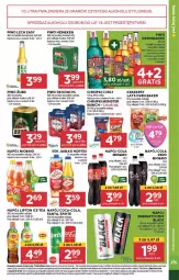 Gazetka promocyjna Stokrotka - Supermarket - Gazetka - ważna od 07.08 do 07.08.2024 - strona 31 - produkty: Piwo, Warzywa, Sok, Koc, Ice tea, Heineken, Coca-Cola, Chrupki, Lipton, Fanta, Owoce, Sprite, Okocim, Napój, Krakersy, Mięso, Hortex, Fa