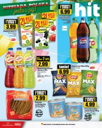 Gazetka promocyjna Topaz - Gazetka - Gazetka - ważna od 31.07 do 31.07.2024 - strona 20 - produkty: Top, Orzeszki, Chipsy, Fortuna, Napój niegazowany, Orzeszki ziemne, Napój, Hortex
