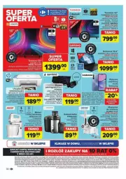 Gazetka promocyjna Carrefour - Gazetka - ważna od 28.09 do 28.09.2024 - strona 24 - produkty: Top, Sok, Ser, Por, Gra, Notebook, Lenovo, Kosz, Mikser, Tran, Szynka, Thomson, Szatkownica, Maszynka, Samsung, Telewizor, Woda, Olej, HP, Fa