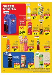 Gazetka promocyjna Carrefour - Gazetka - ważna od 28.09 do 28.09.2024 - strona 4 - produkty: Dawtona, Sok, Mus, Coca-Cola, Pepsi, Sok jabłkowy, Tonik, Napój gazowany, Tymbark, Cappy, Woda, Napój, Hortex, Fa