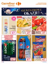 Gazetka promocyjna Carrefour - Gazetka Express - Gazetka - ważna od 03.01 do 03.01.2022 - strona 2 - produkty: Piwa, Piwo, Ser, Gra, 7up, Pepsi max, Cytryny, Chipsy, Mirinda, Pepsi, Napój gazowany, Crunchips, Napój, Pomidory, Lech Premium