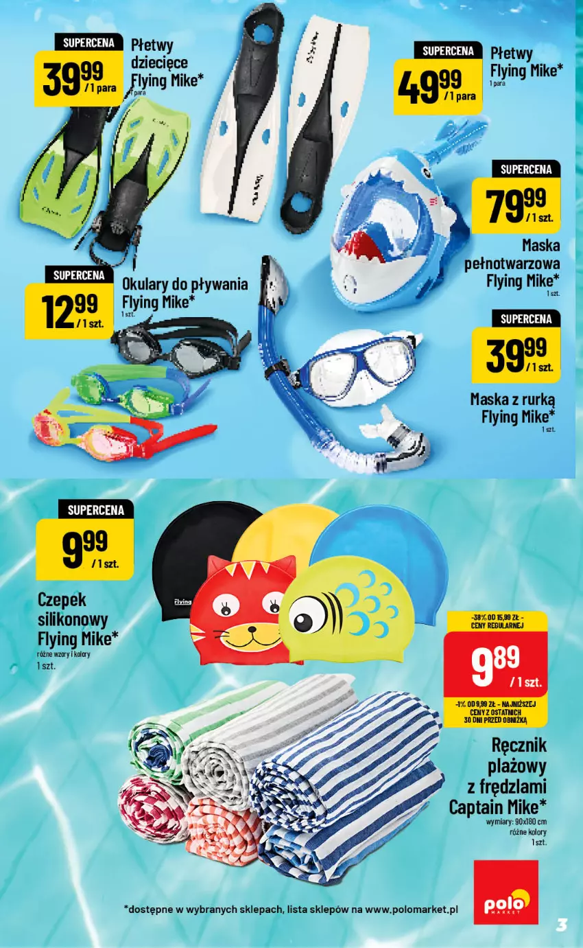 Gazetka promocyjna PoloMarket - NF od 29.07 - ważna 29.07 do 04.08.2026 - strona 3 - produkty: Maska, Ręcznik