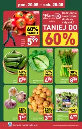 Gazetka promocyjna Aldi - Farmer ALDIK poleca świeże owoce i warzywa - Gazetka - ważna od 25.05 do 25.05.2024 - strona 2 - produkty: Czosnek, Ziemniaki, Kapustą, Grill, Pomidory