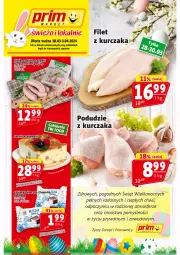 Gazetka promocyjna Prim Market - Gazetka - ważna od 03.04 do 03.04.2024 - strona 1 - produkty: Kurczak, Kiełbasa, Podudzie z kurczaka