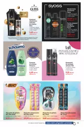 Gazetka promocyjna Makro - [Oferta specjalna] Sekrety urody - Gazetka - ważna od 16.05 do 16.05.2022 - strona 11 - produkty: BIC, Taft, Szynka, Schauma, Szampon, Syoss, Lakier do włosów, Maszynka, Odżywka, Suchy szampon, Maszynka do golenia, Lakier