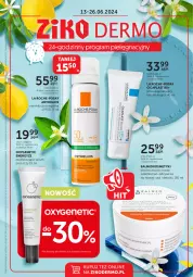 Gazetka promocyjna Ziko - Gazetka Ziko Dermo - Gazetka - ważna od 26.06 do 26.06.2024 - strona 1 - produkty: Ser, Rum, Gra, La Roche-Posay, Serum, Serum pod oczy, Maska, Helio