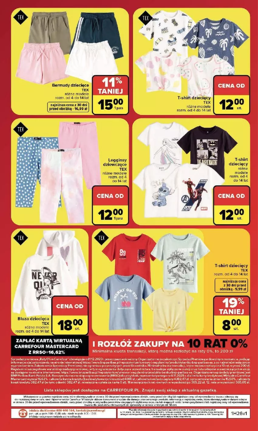 Gazetka promocyjna Carrefour - Gazetka Carrefour WYPRZEDAŻ NA MAXA - ważna 22.06 do 04.07.2026 - strona 16 - produkty: Bluza, Dzieci, Fa, Gry, JBL, Kosz, Rower, Sok, T-shirt