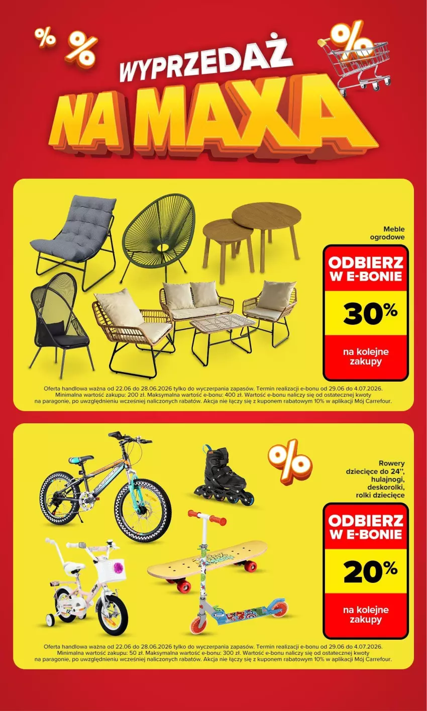 Gazetka promocyjna Carrefour - Gazetka Carrefour WYPRZEDAŻ NA MAXA - ważna 22.06 do 04.07.2026 - strona 2 - produkty: Olej