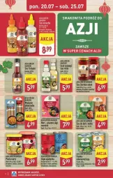 Gazetka promocyjna Aldi - Smakowita podróż do Azji - Gazetka - ważna od 25.07 do 25.07.2026 - strona 4 - produkty: Kurczak, Sos, Sok, Ryż, Smakowita, Ocet ryżowy, Zupa, Ocet, LG