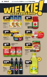 Gazetka promocyjna Netto - Od Czwartku - Gazetka - ważna od 17.04 do 17.04.2024 - strona 10 - produkty: Koncentrat pomidorowy, Dawtona, Sos, Ser, Era Ryb, Kucharek, Danio, Olej rzepakowy, Pudliszki, Flaki, Olej, Pomidory, Flaki wołowe, Pomidory krojone, Danie gotowe, Fa