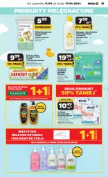 Gazetka promocyjna Netto - Od Czwartku - Gazetka - ważna od 17.04 do 17.04.2024 - strona 15 - produkty: Pur, Gra, Pampers, Pasta do zębów, Lody, Lacalut, Cleanic, Chusteczki, Płatki kosmetyczne, Szampon, Ziaja, Dzieci, Płyn do mycia, Kindii, Szczoteczka, Podkład