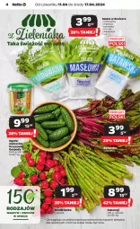 Gazetka promocyjna Netto - Od Czwartku - Gazetka - ważna od 17.04 do 17.04.2024 - strona 4 - produkty: Inka, Sałat, Przysmaki, Masło, Rzodkiewka