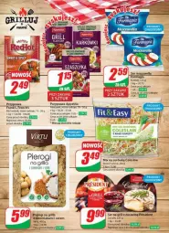 Gazetka promocyjna Dino - Gazetka - ważna od 23.04 do 23.04.2024 - strona 10 - produkty: Mozzarella, Pierogi, Ser, Por, Virtu, Grill, Fa