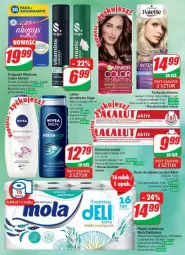 Gazetka promocyjna Dino - Gazetka - ważna od 23.04 do 23.04.2024 - strona 55 - produkty: Papier, Sati, Pasta do zębów, Papier toaletowy, Lacalut, Mola, Always, Podpaski, Garnier, Nivea, Lakier, Farba do włosów, Fa
