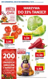 Gazetka promocyjna Lidl - GAZETKA OD 09.12 DO 12.12 - Gazetka - ważna od 12.12 do 12.12.2021 - strona 10 - produkty: Por, Papryka słodka, Sałata lodowa, Papryka, Ziemniaki, Sałat, Frytki, Pomidory