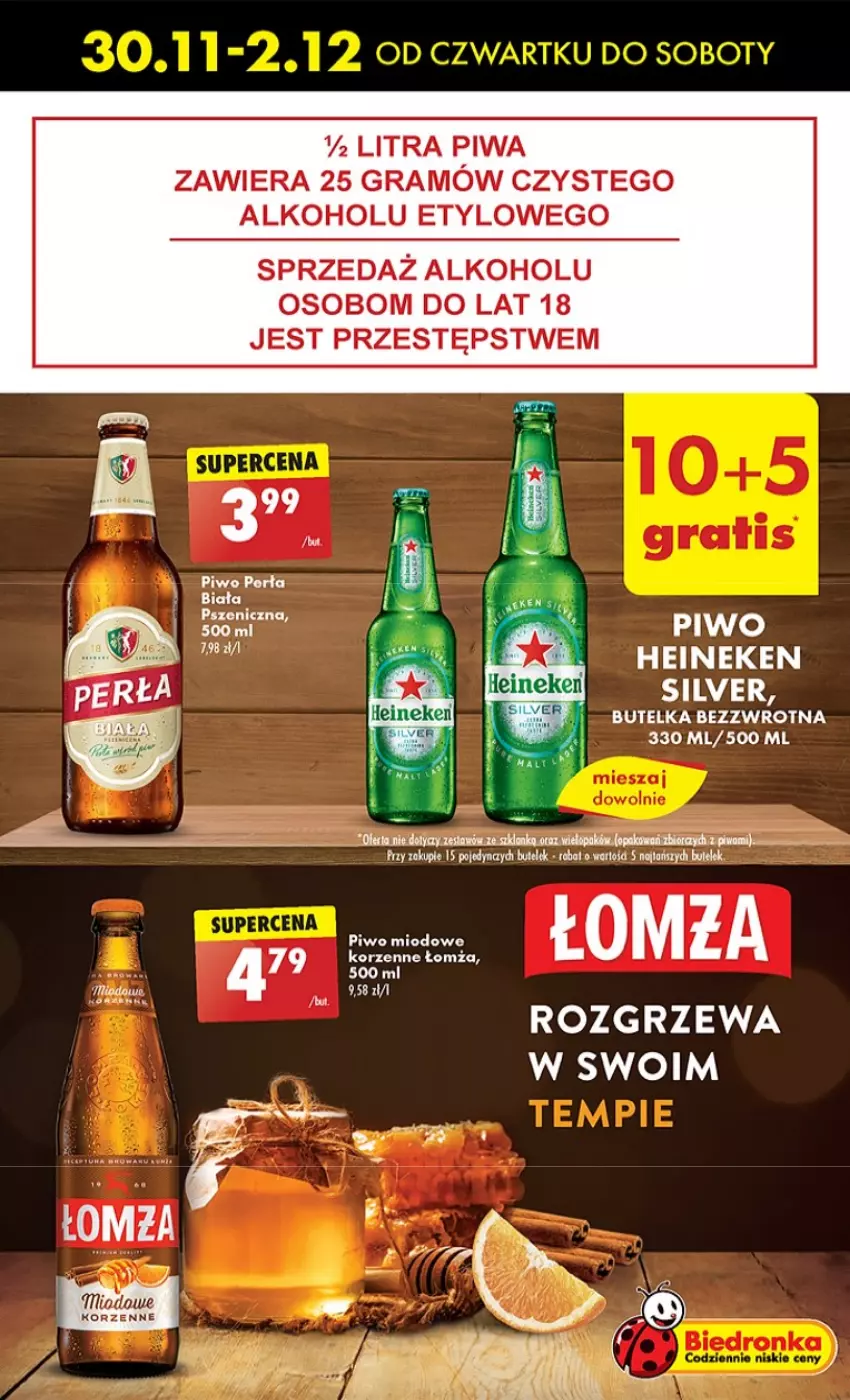 Gazetka promocyjna Biedronka - Okazje Tygodnia Mikołaj - ważna 30.11 do 06.12.2023 - strona 53 - produkty: Gra, Heineken, Piwa, Piwo