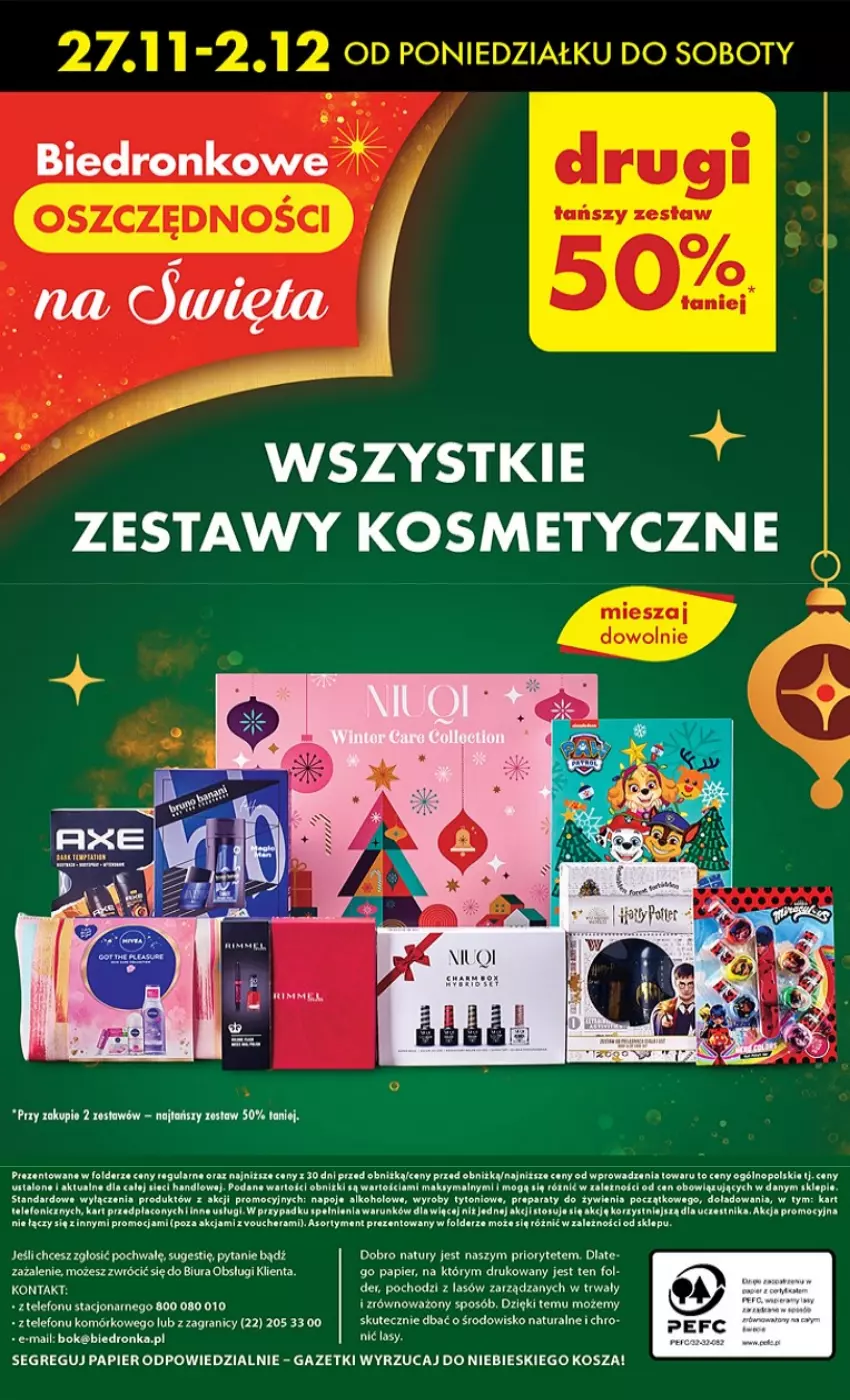 Gazetka promocyjna Biedronka - Okazje Tygodnia Mikołaj - ważna 30.11 do 06.12.2023 - strona 64 - produkty: Gra, Kosz, Napoje, Papier, Telefon