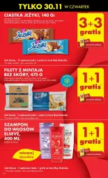 Gazetka promocyjna Biedronka - Okazje Tygodnia Mikołaj - Gazetka - ważna od 06.12 do 06.12.2023 - strona 2 - produkty: Ciastka, Elseve, Gra, Jeżyki, Szampon, Mintaj