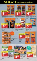 Gazetka promocyjna Biedronka - Okazje Tygodnia Mikołaj - Gazetka - ważna od 06.12 do 06.12.2023 - strona 44 - produkty: Sałatka, Cheddar, Por, Mus, Sałat, Tarczyński, Pizza, Kabanos, Wiko, Szpinak, Lisner
