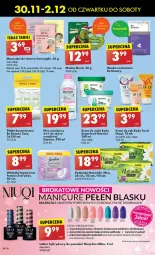Gazetka promocyjna Biedronka - Okazje Tygodnia Mikołaj - Gazetka - ważna od 06.12 do 06.12.2023 - strona 58 - produkty: Naturell, Sok, Inka, Body, Krem do rąk, Płyn micelarny, Krem do ciała, Tera, Płatki kosmetyczne, Podpaski, Garnier, Nuty, Be Be, Lakier hybrydowy, Wkładki, Maska, Mango, Olej, Niuqi, Kokos, Lakier, Naturella