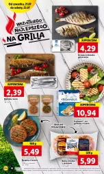 Gazetka promocyjna Lidl - GAZETKA - Gazetka - ważna od 23.07 do 23.07.2022 - strona 16 - produkty: Sos, Ser, Tusz, Sezam, Burger, Grill, Bułka