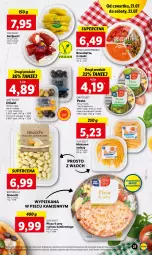 Gazetka promocyjna Lidl - GAZETKA - Gazetka - ważna od 23.07 do 23.07.2022 - strona 21 - produkty: Piec, Makaron, Ser, Oliwki, Gnocchi, Pesto, Pizza