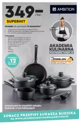 Gazetka promocyjna Biedronka - Oferta tygodnia - Gazetka - ważna od 03.11 do 03.11.2021 - strona 12 - produkty: Gin, BIC, Garnek, Burger, Garnek z pokrywą, Patelnia, Rondel