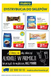 Gazetka promocyjna Makro - [Oferta promocyjna] Dostawy - Gazetka - ważna od 30.05 do 30.05.2022 - strona 1 - produkty: Ser, Kawa mielona, Kawa, Wafle, Lody, Prima, Fa