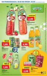 Gazetka promocyjna Lidl - GAZETKA - Gazetka - ważna od 30.06 do 30.06.2021 - strona 15 - produkty: Sok, Por, Mus, Lemoniada, Ananas, Tymbark, Limonka, Arbuz, Mango, Napój, Mięta
