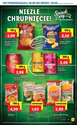 Gazetka promocyjna Lidl - GAZETKA - Gazetka - ważna od 30.06 do 30.06.2021 - strona 17 - produkty: Papryka, Beskidzki, Chipsy, Pizza, Sonko, Buraki, Popcorn, Lorenz, Krakersy