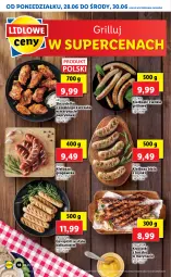 Gazetka promocyjna Lidl - GAZETKA - Gazetka - ważna od 30.06 do 30.06.2021 - strona 18 - produkty: Kurczak, PIKOK, Kiełbasa głogowska, Kiełbasa biała, Grill, Kiełbasa